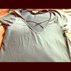 Cute crisscross short dress